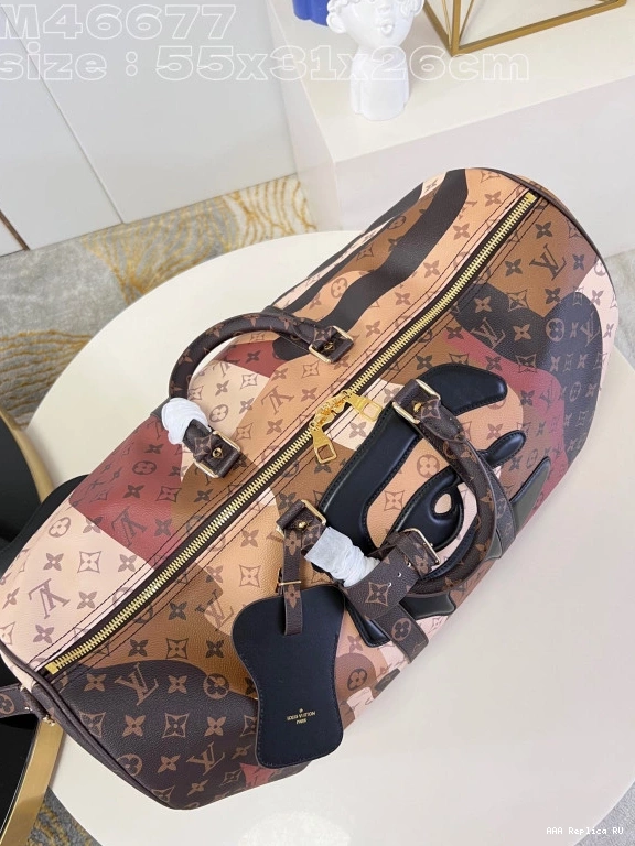 Aaa replica ru 55 BANDOULIERE VUITTON LOUIS KEEPALL 0815
